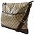 Borsa a Spalla Gucci GG Crystal Marrone - vista 2