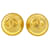 Orecchini a clip Chanel Coco Mark D'oro  - vista 1