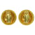 Orecchini a clip Chanel Coco Mark D'oro  - vista 2