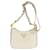 Borsa a tracolla con logo Prada Bianco
