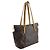 Borsa Tote Louis Vuitton Totally PM M56688 Marrone Monogramma - vista 3