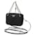 Prada gesteppte Nylon-Schultertasche Schwarz