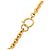 Chanel Vintage Coco Mark Motiv Kreuz Halskette Golden - Ansicht 4