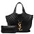 Bolso de compras Maxi Icare Saint Laurent Negro - vista 7