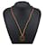 Hermès Collier Hermes Sellier plaqué or et cuir  - vue 2