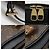 Borsa Louis Vuitton Pallas MM Marrone Nero Monogramma - vista 11