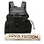 Louis Vuitton Monogram Shadow Discovery Backpack Black - view 9
