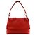 Borsa a Spalla Bottega Veneta Intrecciato Rosso