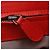 Borsa a Spalla Bottega Veneta Intrecciato Rosso - vista 10