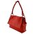 Borsa a Spalla Bottega Veneta Intrecciato Rosso - vista 2