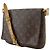 Borsa a tracolla Louis Vuitton Musette Tango Marrone Monogramma - vista 2