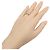 Cartier C de Engraved Ring aus Platin - Ansicht 2