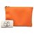 Hermès Clutch Hermes Neoban GM Arancione - vista 6