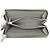Cartera larga Chanel Deauville Line en tweed gris - vista 6