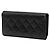 Portafoglio lungo bi-fold Chanel Coco Mark Cambon Nero Rosa - vista 2