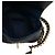 Borsa a tracolla Chanel Matelassé Coco Mark Crossbody Chain Blu navy - vista 4