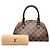 Mini borsa Louis Vuitton Damier Rivera Marrone - vista 7