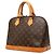 Borsa Louis Vuitton Monogram Alma PM Marrone - vista 2