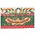Sciarpa Hermès Carré Plissé PIERRES D' ORIENT ET OCCIDENT Multicolore Verde - vista 5