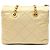 Borsa Tote con Catena Prada Re-Edition 1995 Beige - vista 3