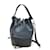 Borsa a Spalla Loewe Balloon Medium Nero Blu