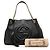 Borsa Tote Soho Chain Interlocking G Gucci Nero - vista 7