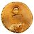 Timeless Orecchini a clip rotondi Chanel Vintage Coco Mark D'oro - vista 3