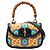 Borsa a mano/Borsa a tracolla Gucci Bamboo 1947 Multicolore Blu navy