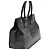 Borsa Tote Piccola Saint Laurent Rive Gauche Nero - vista 2