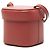 Céline Celine Cuir Triomphe Crossbody Small Box Shoulder Bag Rosa - vista 2