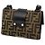 Borsa a tracolla Fendi Zucca Marspio Baguette Marrone Nero - vista 2