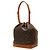 Borsa a Spalla Louis Vuitton Monogram Noe Marrone - vista 2