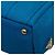 Borsa a mano in canapa con logo triangolo Prada Blu - vista 6