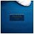 Borsa a mano in canapa con logo triangolo Prada Blu - vista 9