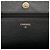 Borsa a Spalla Chanel Coco Mark Studded Chain Wallet Nero - vista 5