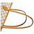 Borsa a tracolla Louis Vuitton Damier Azur Neverfull GM Marrone Bianco - vista 11