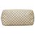 Borsa a tracolla Louis Vuitton Damier Azur Neverfull GM Marrone Bianco - vista 3