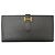 Hermès HERMES Bearn Soufflé Long Wallet Black