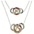 Collana lunga Tiffany & Co. 1837 Interlocking Multi Circle Argento D'oro - vista 4