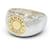 Hermès Hermes Vintage Combination Sellier Ring Silber Golden