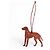 Portachiavi Petit H in pelle Rose Etoupe Cane Dalmata Hermès Taupe - vista 3