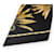 Hermès Sciarpa in seta HERMES Carre Long Maxi Twilly Nero Giallo  - vista 5