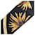 Hermès Sciarpa in seta HERMES Carre Long Maxi Twilly Nero Giallo  - vista 6