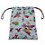 Pochette de cordón con estampado de surf Logo Triangle Prada 1NK001 Azul Multicolor - vista 2