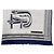 Hermès Stola in cashmere e seta Hermes Rectangle Lettre Equestre Marrone Blu navy