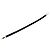 Chanel Ledergürtel mit B23C Logo-Schnalle und Strasssteinen Schwarz - Ansicht 5