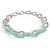 Bracciale con charm Tiffany & Co. in argento 925 Blu