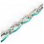 Bracciale con charm Tiffany & Co. in argento 925 Blu - vista 5