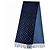 Stola in lana e cashmere Monogram Gradient Louis Vuitton Blu navy - vista 3