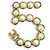 Spilla Chanel 24S Coco Mark No. 5 Pearl D'oro